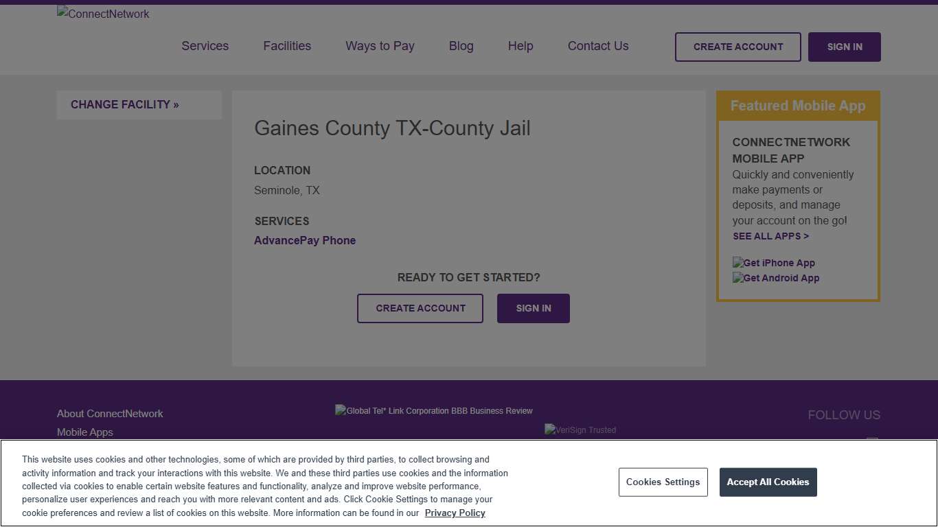 Gaines County TX-County Jail ConnectNetwork