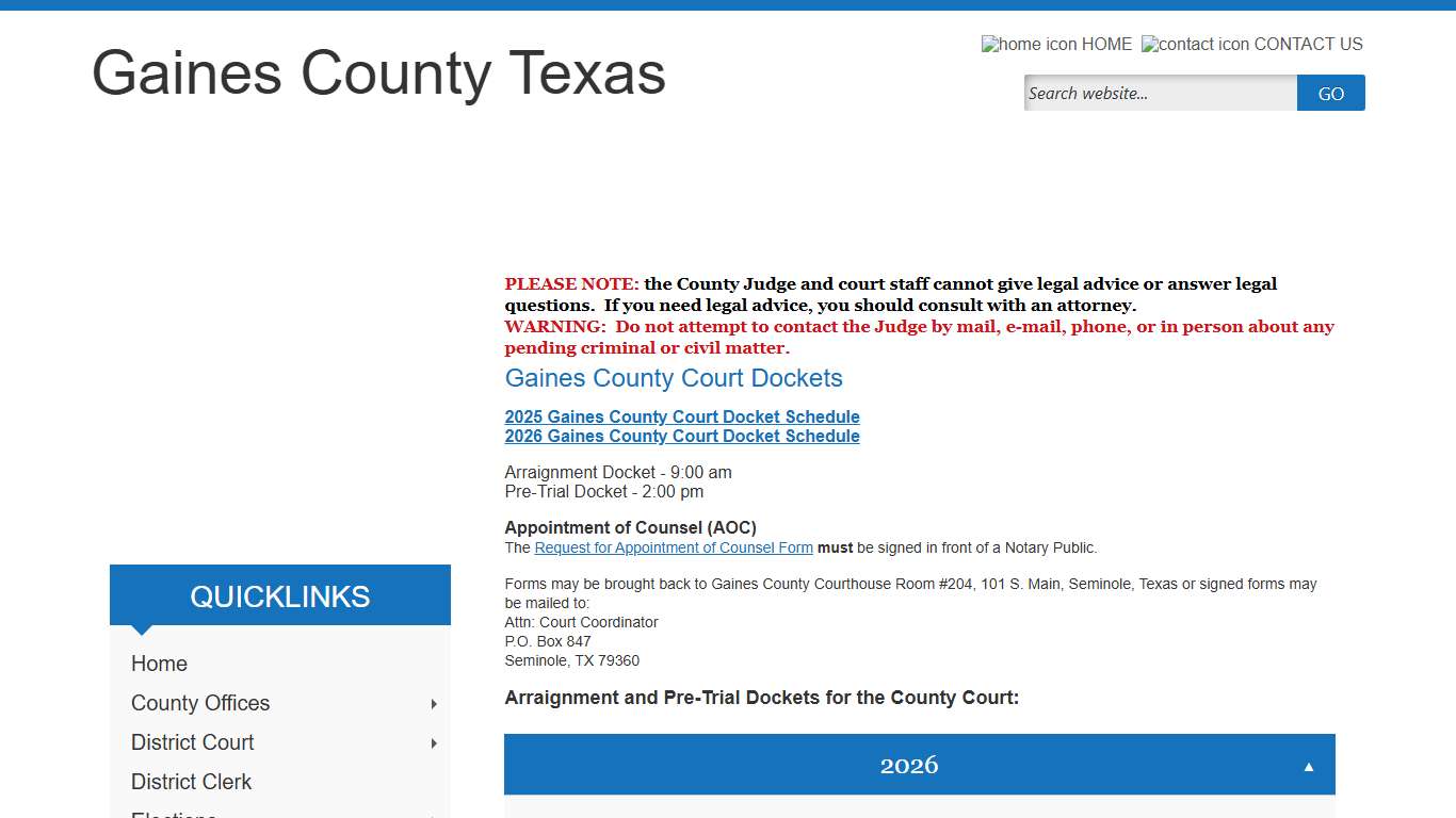 Gaines County, Texas